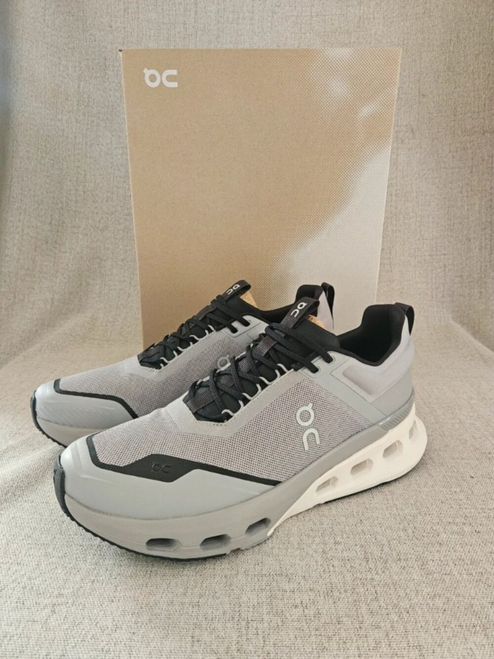 On Cloudnova X Alloy Black Men’s Running Shoes US 10.5